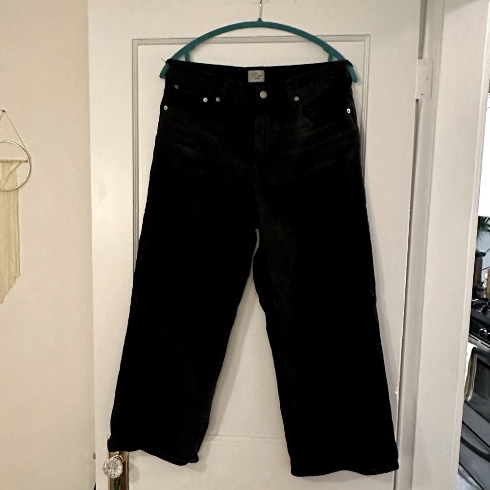 J. Crew wide leg crop Jean